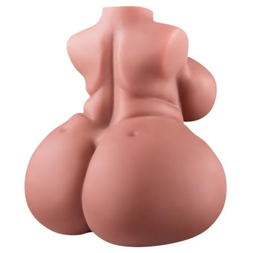 BBW Sex Doll with Big Fat Boobs and Ass, 7.9lB Flesh Torso Love Doll Pocket Pussy with Built-in Spine, Male Masturbator 5