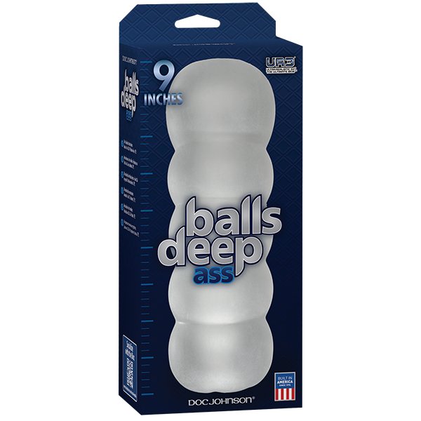 Balls Deep 9 inches Stroker Ass Frost - Satyromania 79712321823#1720913673176 Doc Johnson Anal Masturbators