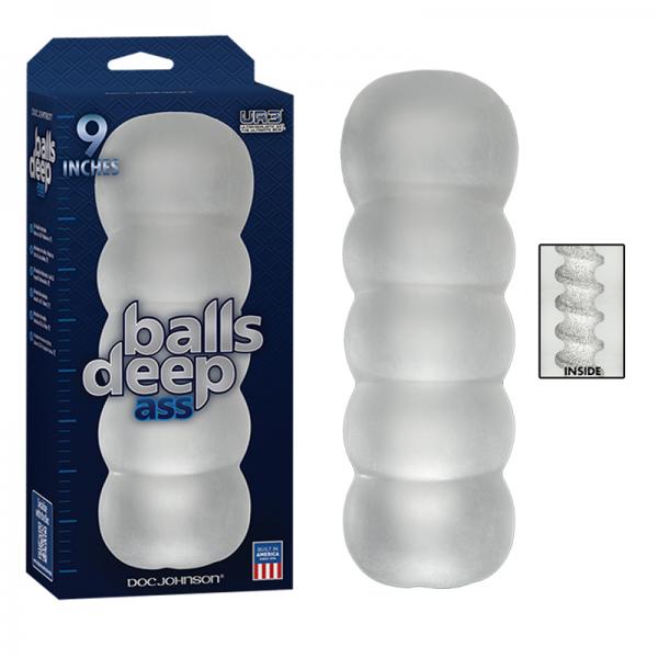 Balls Deep 9 inches Stroker Ass Frost - Satyromania 79712321823#1720913673176 Doc Johnson Anal Masturbators