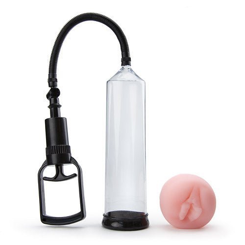 Beginners Penis Pump Kit, male enhancement, penis pump, front view