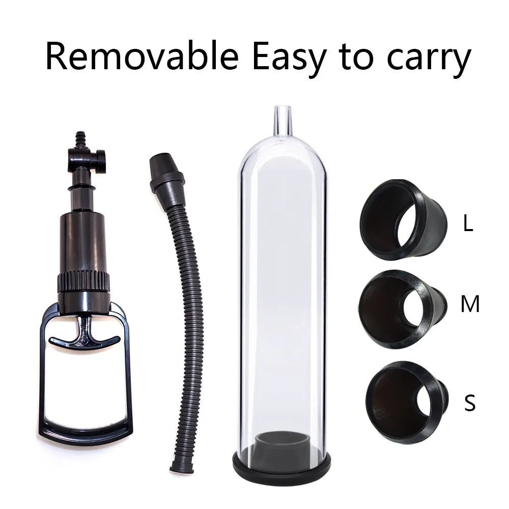 Beginners Penis Pump Kit, male enhancement, removeable easy to carry