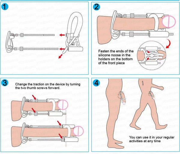 Size Master Pro Selection extender instructions