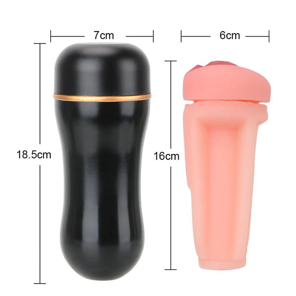 Discrete Good Time Fleshlight - Satyromania artificial vagina M for Men Made in USA