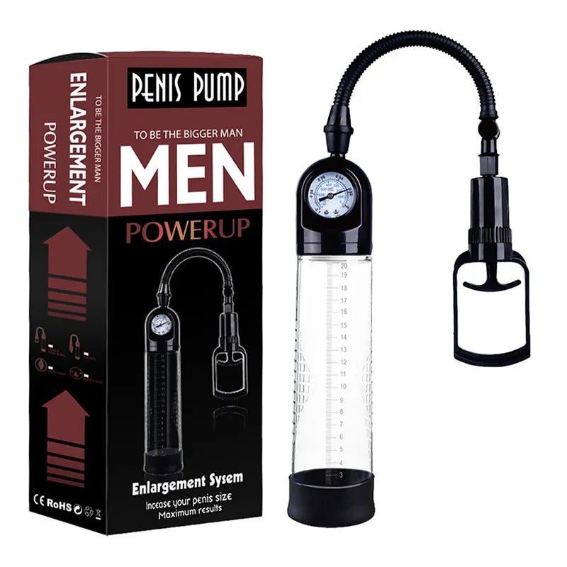 Performance Enlargement Pump, male enhancement, penis pump, front view packaging