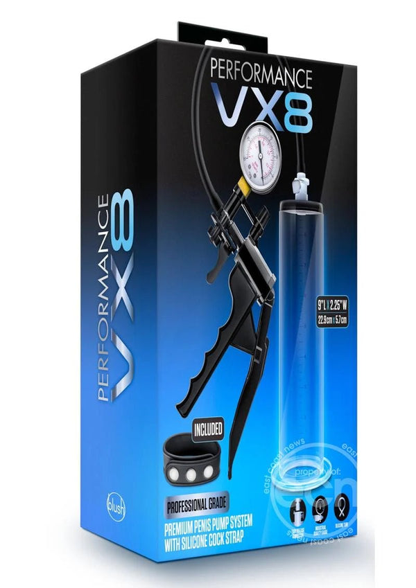 Performance - Vx8 Premium Penis Pump System - Satyromania 79712321823#1721008829515 Blush Novelties Men's Toys 3