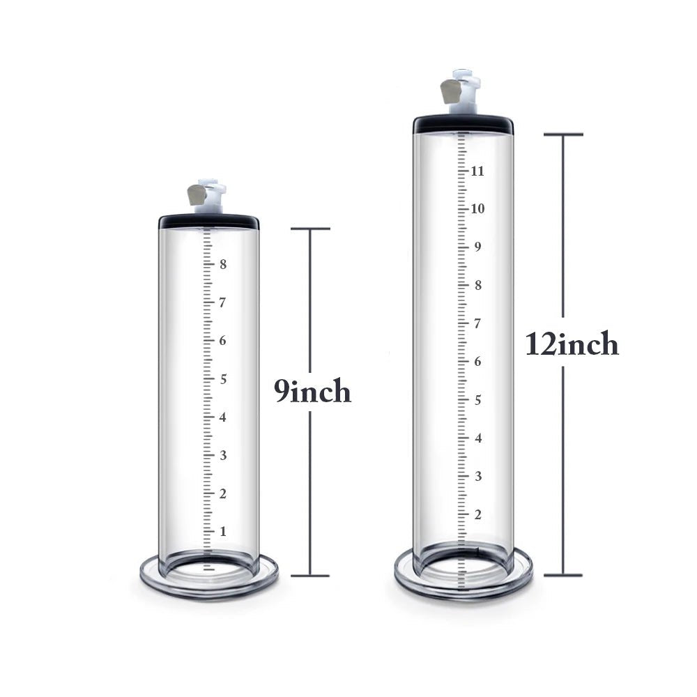 PowerPump Pro Acrylic Penis Pump cylinder measurements, male enhancement, adults store