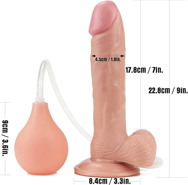 Realistic Ejaculating Dildo