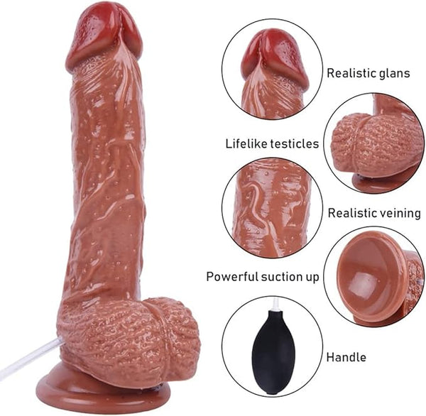 Realistic Ejaculating Dildo