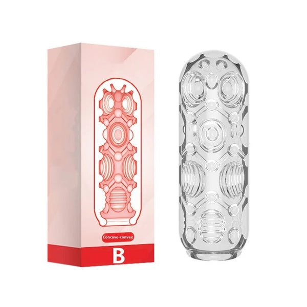 Textured Stroker - Satyromania B artificial vagina doll