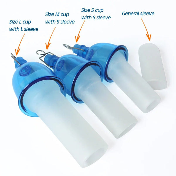 cup size and sleeve size comparison