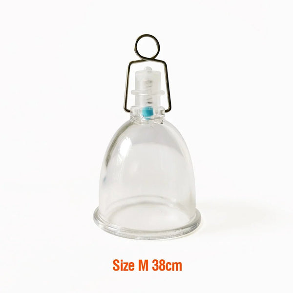 clear cup head size m 38mm,male enhancement, front view